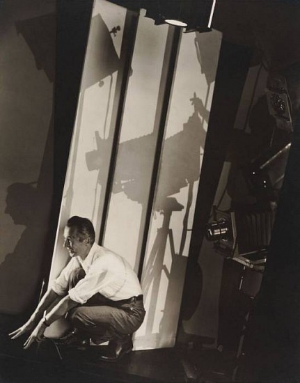 Edward Steichen
Self Portrait with Photographic Paraphernalia, 1929
Gelatin silver print (black & white)
9 1/2 x 7 1/2 in. (24.1 x 19.1 cm)
Vintage