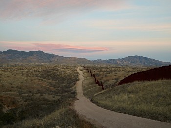 Richard Misrach -&nbsp;Wall, East of Nogales