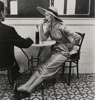 Irving Penn -&nbsp;Cafe in Lima (Jean Patchett), Peru