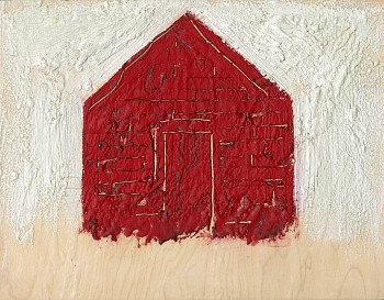 William Christenberry -&nbsp;Red Building
