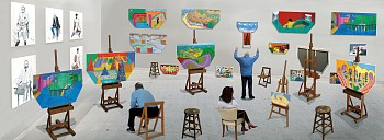 David Hockney -&nbsp;Inside It Opens Up As Well