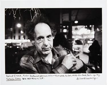 Allen Ginsberg
Robert Frank, 1984
Gelatin silver print (black & white)
6 1/8 x 9 in. (15.6 x 22.9 cm)