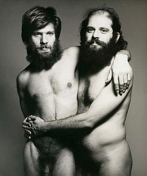 Richard Avedon -&nbsp;Allen Ginsberg and Peter Orlovsky, poets, New York City, December 30, 1963